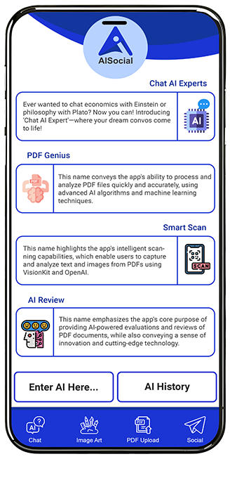 AISocial, Enhance your thinking with AI
