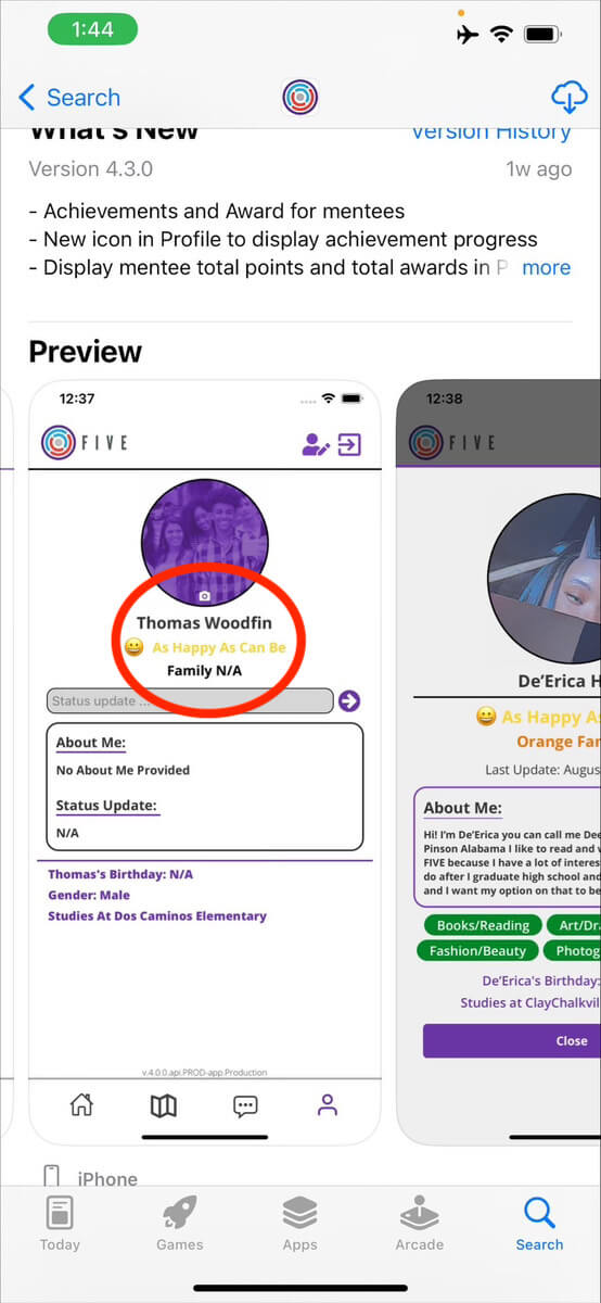Apple App Store listing screenshot