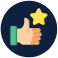 100% client satisfaction